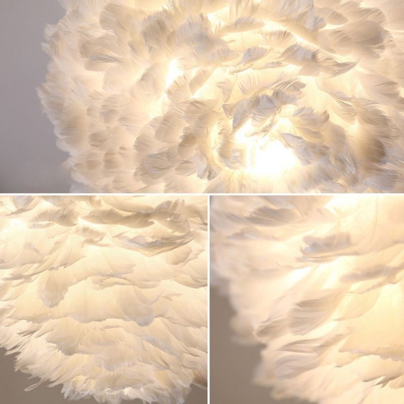 Ozdobné závesné svietidlo Pretty Feather