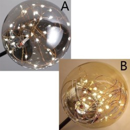 Závesné svietidlo Magic Bean Sklenená guľa v severskom štýle Závesné svietidlo Gypsophila