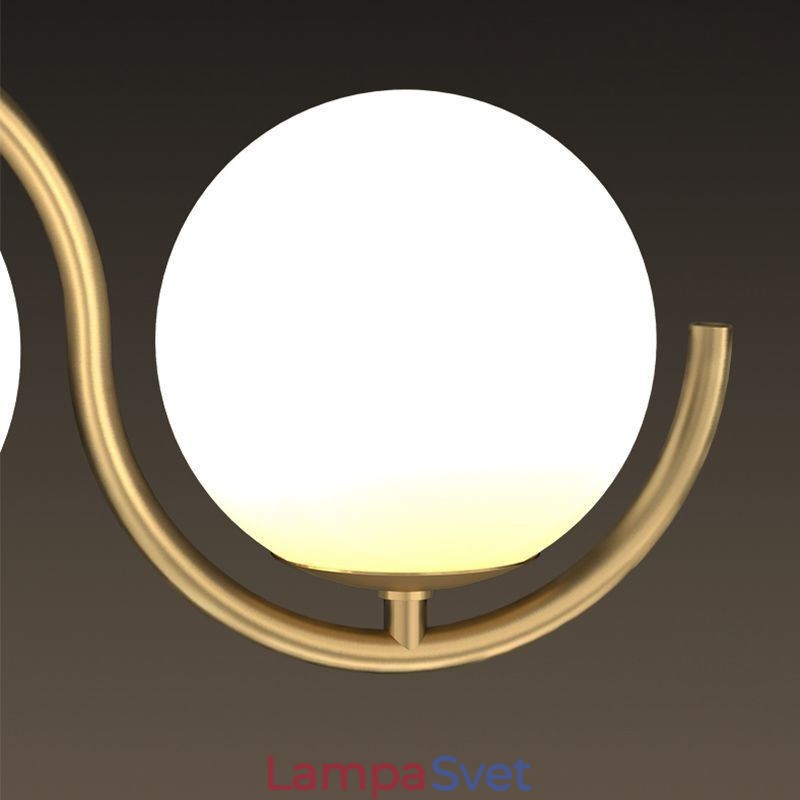 Moderné sklenené závesné svietidlo Minimalistické svietidlo