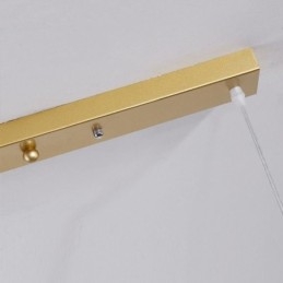 Moderné minimalistické dekoratívne svietidlo so 4 lampami
