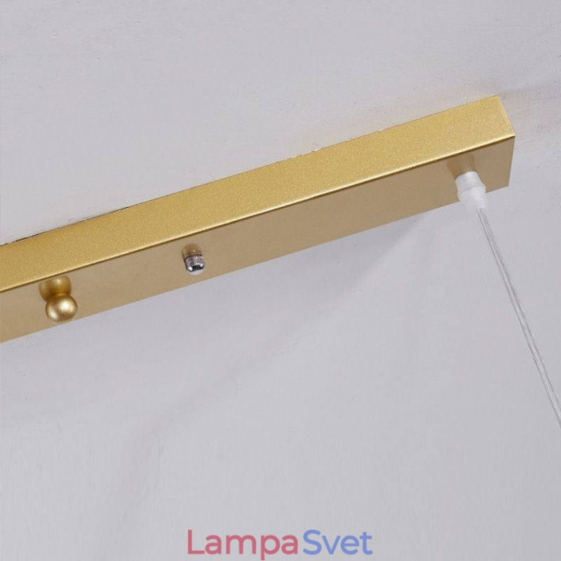 Moderné minimalistické dekoratívne svietidlo so 4 lampami