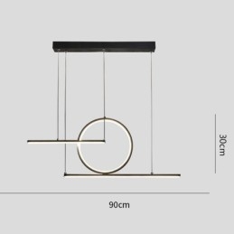 Závesné svietidlo Minimalistické dekoratívne svietidlo