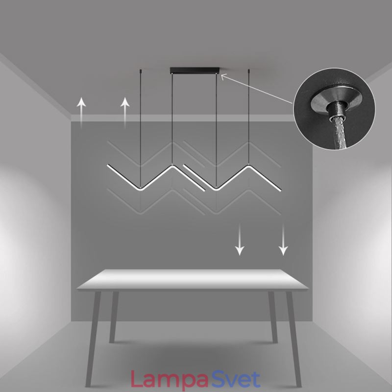 Závesné svietidlo Minimalistické dekoratívne svietidlo