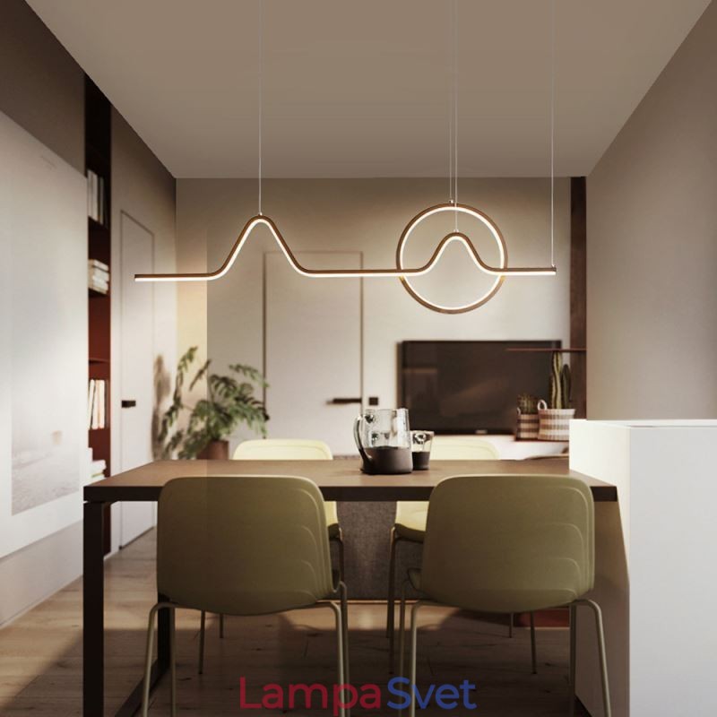 Závesné svietidlo Minimalistické dekoratívne svietidlo 52W