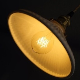 Retro skladaná závesná lampa z keramiky v japonskom štýle