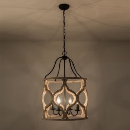 Závesné svietidlo na lampu vo vintage štýle