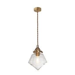 1 Light Diamond Glass Pendant Light Bubble Glass Svietidlo