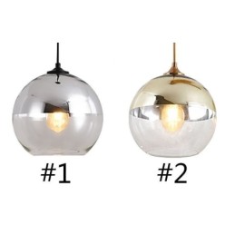 Creative Iron+Glass Globe Pendant Light Dekoratívne osvetlenie