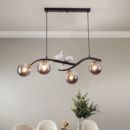 Moderné minimalistické dekoratívne svietidlo so 4 lampami Moderné minimalistické dekoratívne svietidlo so 4 lampami