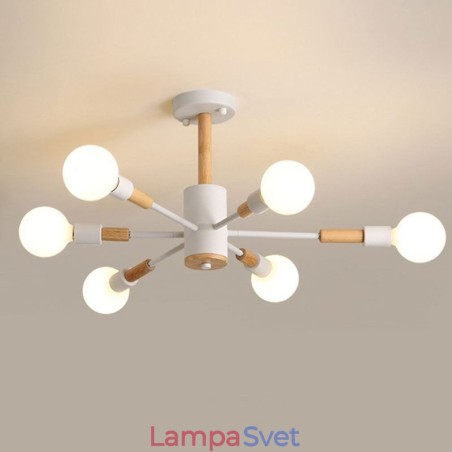 Severské závesné svetlo Creative Magic Bean Log Závesné svetlo