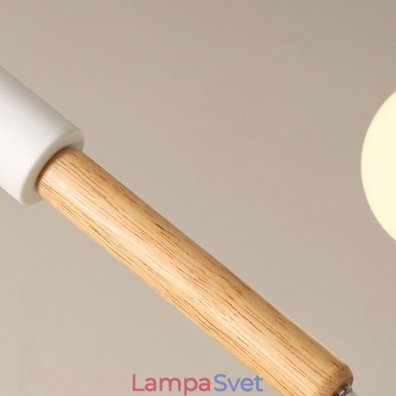 Severské závesné svetlo Creative Magic Bean Log Závesné svetlo