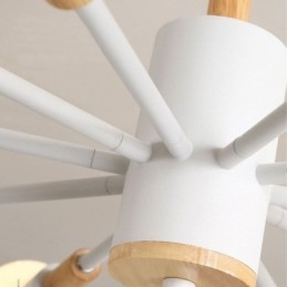 Severské závesné svetlo Creative Magic Bean Log Závesné svetlo