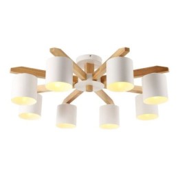 Závesné svietidlo Nordic Log Macaron Light Fitting