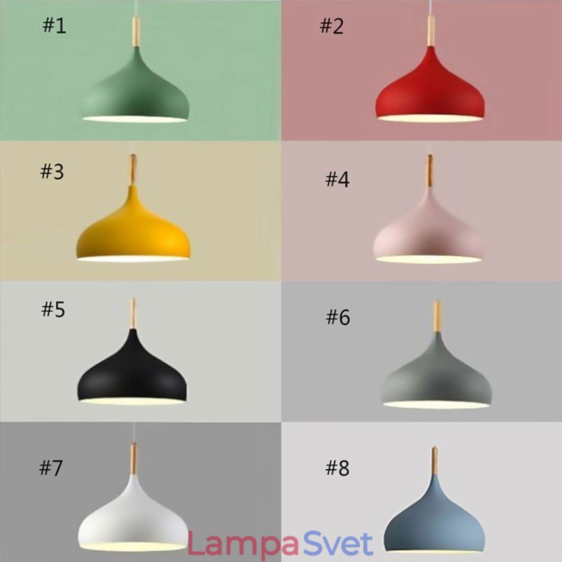 Moderné závesné svietidlo hliníková makarónová lampa domáce nastaviteľné svetlo