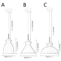 Závesné svetlo Nordic Metal Dome Macaron Colors Lamp Light