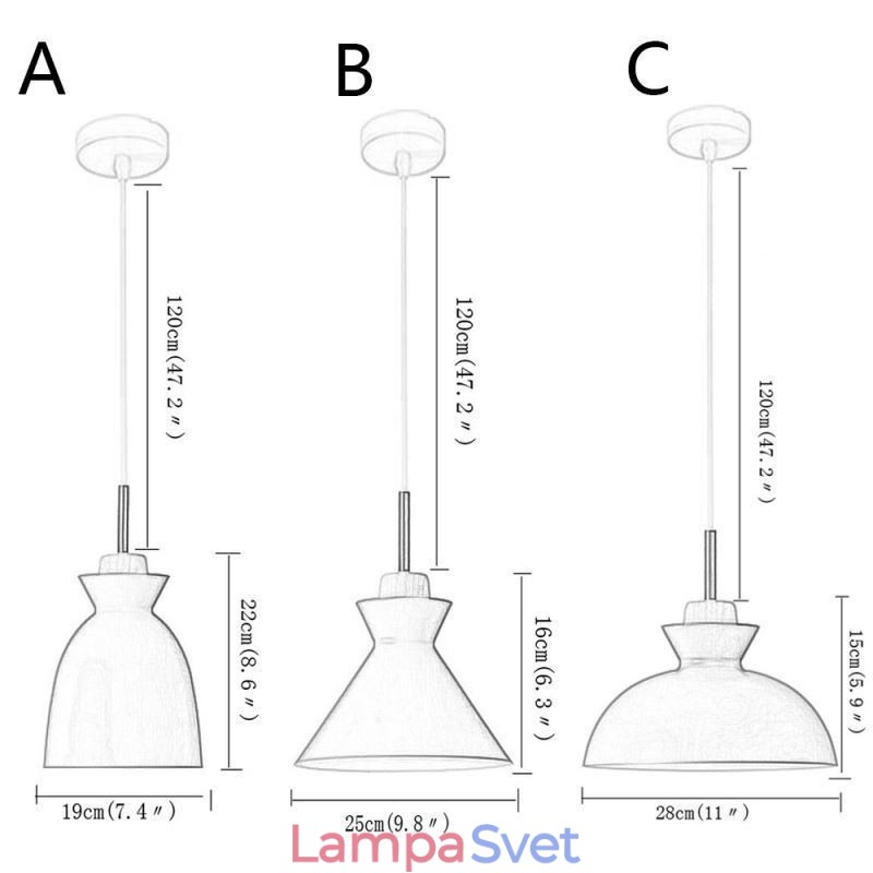 Závesné svetlo Nordic Metal Dome Macaron Colors Lamp Light
