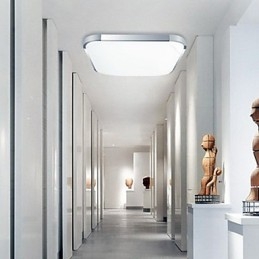 Moderná súčasná galvanizovaná kovová zapustená montáž
