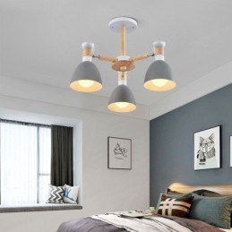 Kreatívny drevený luster Nordic Macaron Pendant Light