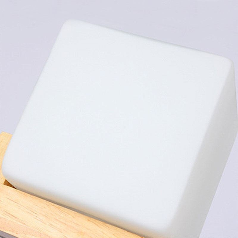 Severský drevený závesný svetelný sklenený luster na lampu
