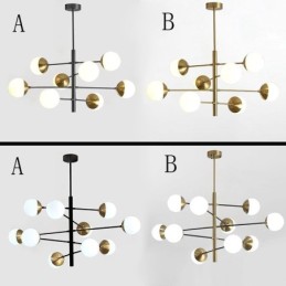 Súčasná závesná lampa Magic Bean Lusterová lampa Sputnik