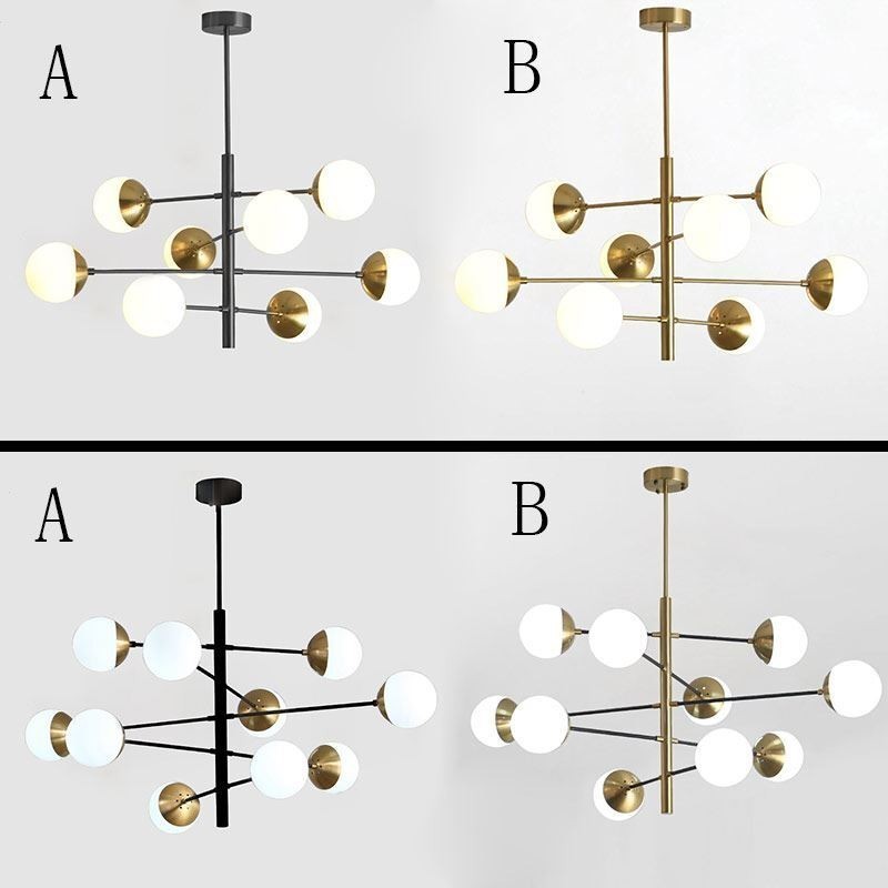 Súčasná závesná lampa Magic Bean Lusterová lampa Sputnik