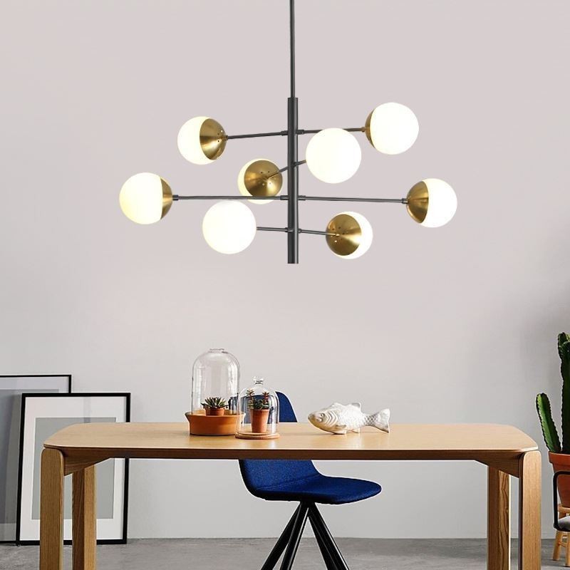 Súčasná závesná lampa Magic Bean Lusterová lampa Sputnik