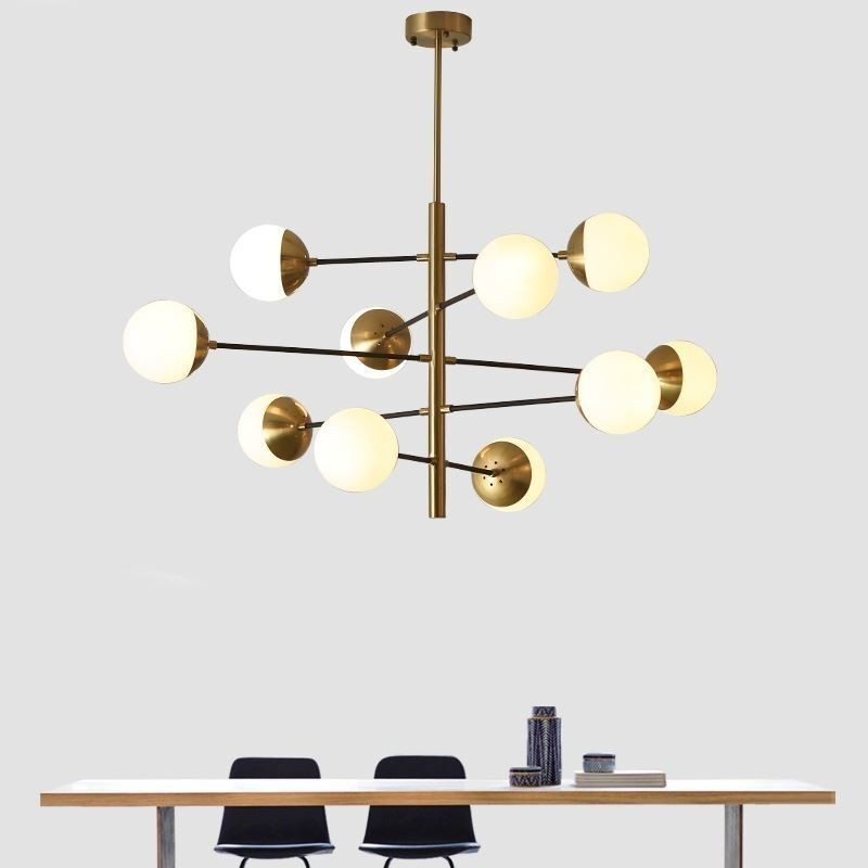 Súčasná závesná lampa Magic Bean Lusterová lampa Sputnik