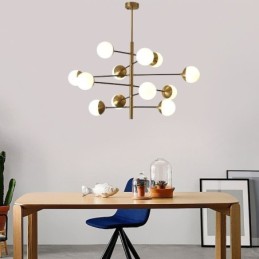 Súčasná závesná lampa Magic Bean Lusterová lampa Sputnik
