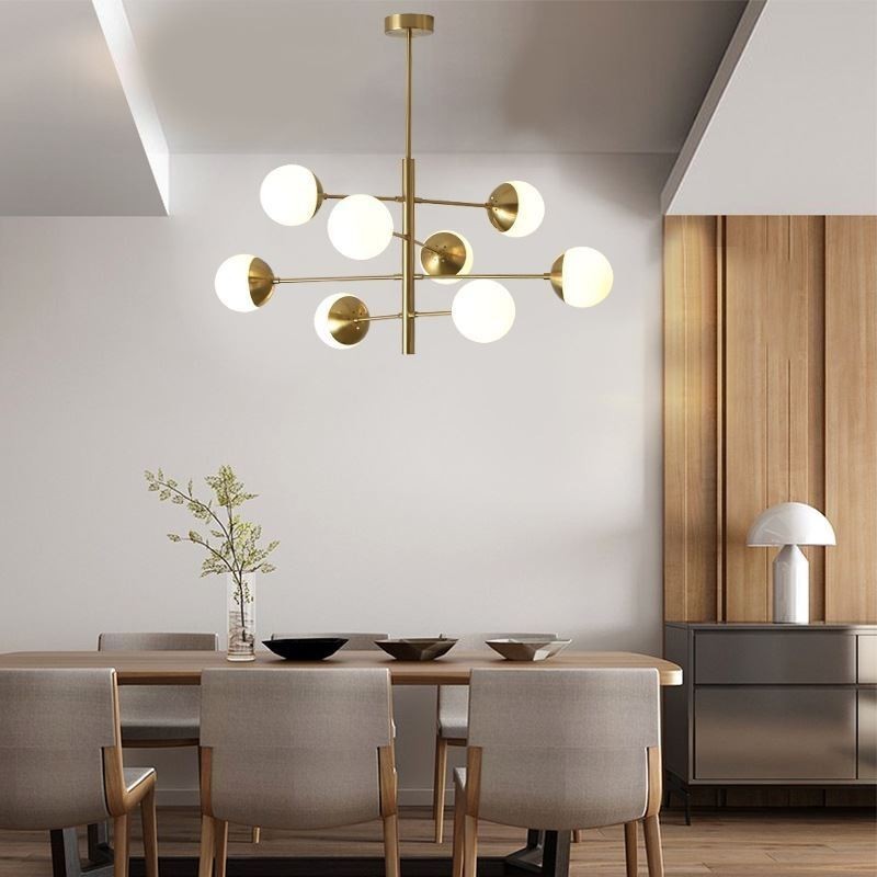 Súčasná závesná lampa Magic Bean Lusterová lampa Sputnik
