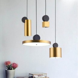 Moderné závesné svietidlo Nordic Acrylic Lamp Geometry Lighting Light