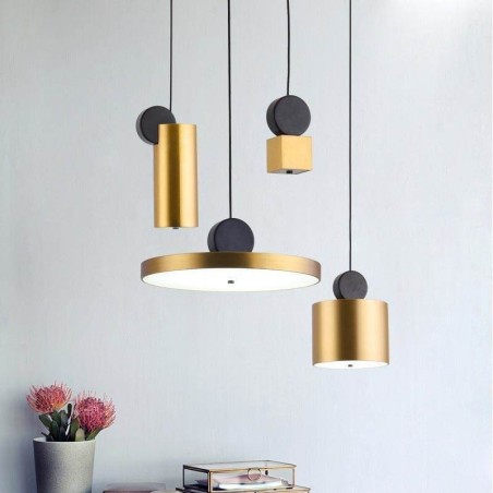 Moderné závesné svietidlo Nordic Acrylic Lamp Geometry Lighting Light Moderné závesné svietidlo Nordic Acrylic Lamp Geometry Lighting Light