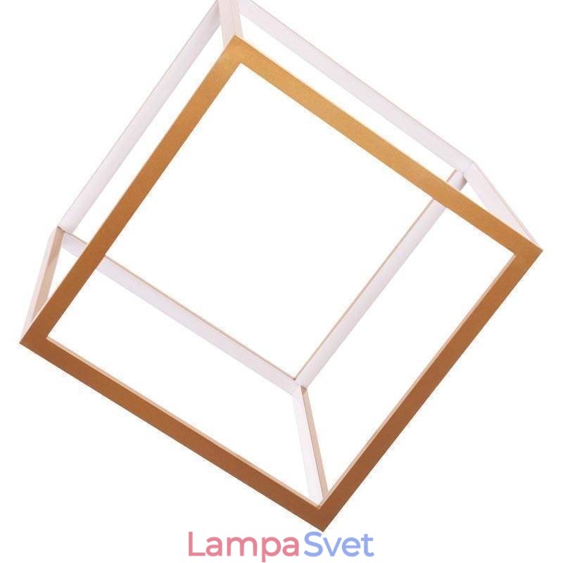 Postmoderné závesné svietidlo Geometrické zlaté závesné svetlo