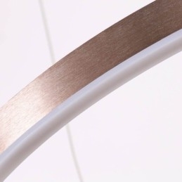 Závesná lampa na kreslenie Craft 2 krúžky 60+40cm