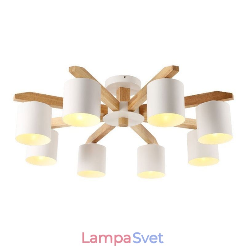 Závesné svietidlo Nordic Log Macaron Light Fitting