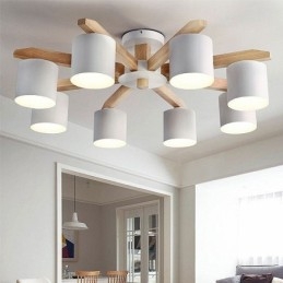 Závesné svietidlo Nordic Log Macaron Light Fitting