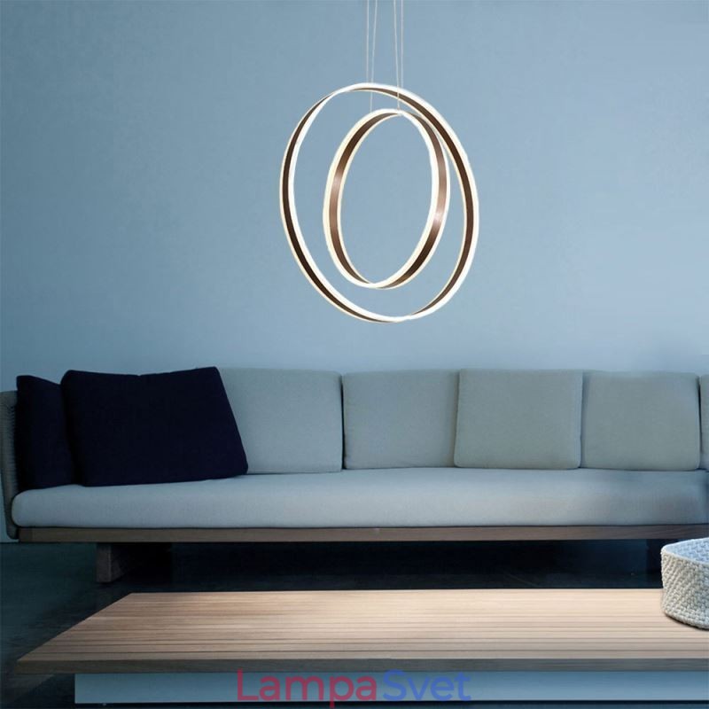 Nordic Pendant Light Akrylový prsteň Tvar Pendant Light