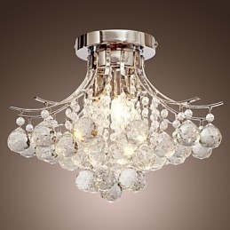 Luster Modern Crystal 3 Lights