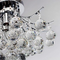 Luster Modern Crystal 3 Lights