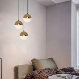 Závesné svietidlo Nordic Ball Cluster Moderné kreatívne osvetlenie okrúhleho tvaru
