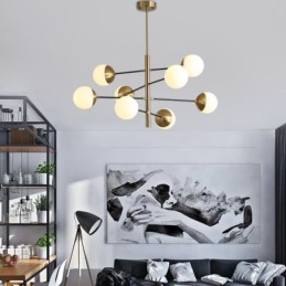 Súčasná závesná lampa Magic Bean Lusterová lampa Sputnik