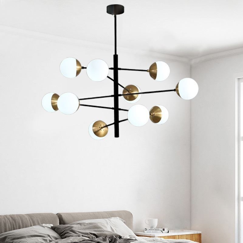 Súčasná závesná lampa Magic Bean Lusterová lampa Sputnik