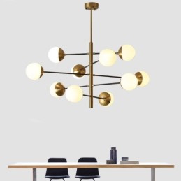 Súčasná závesná lampa Magic Bean Lusterová lampa Sputnik