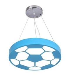 Moderné kreatívne závesné osvetlenie futbalovej lampy