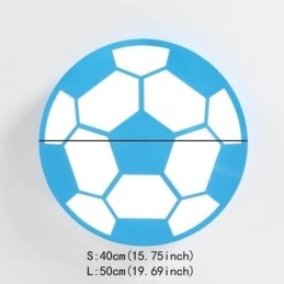 Moderné kreatívne závesné osvetlenie futbalovej lampy