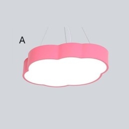 Závesné svetlo Moderné jednoduché cloudové svietidlo Kreatívne kreslené osvetlenie
