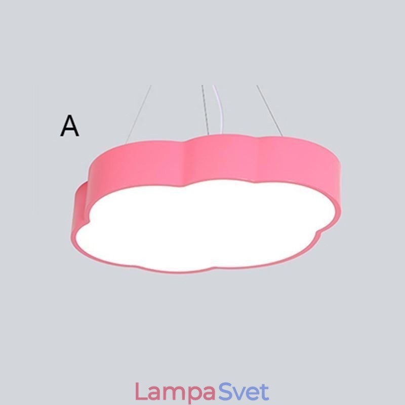 Závesné svetlo Moderné jednoduché cloudové svietidlo Kreatívne kreslené osvetlenie