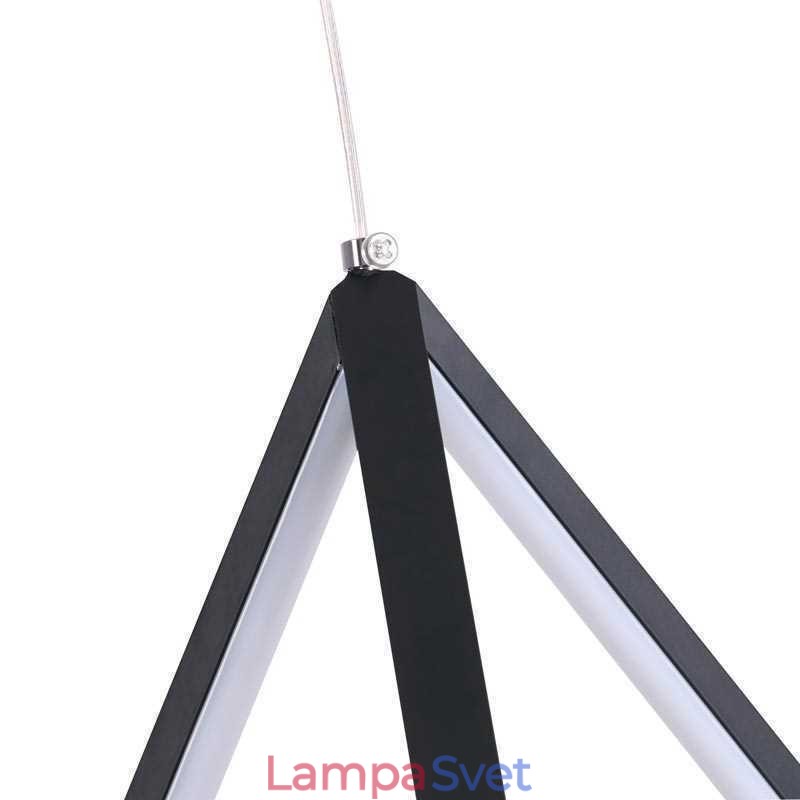 Postmoderné závesné svietidlo s geometrickým trojuholníkom, kreatívne osvetlenie