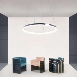 Moderné závesné svietidlo akrylové kruhové svietidlo 40 cm