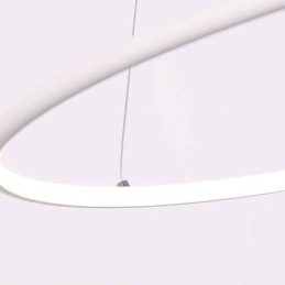 Moderná závesná kruhová lampa 60 cm 80 cm