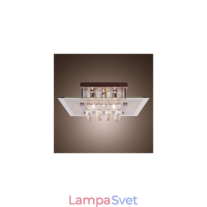 Stropné svietidlo Moderné Crystal Living 5 svietidiel